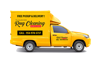 Rug Cleaning Van