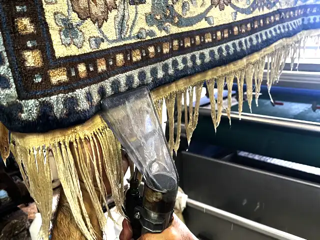 Rug Fringe Cleaning Service